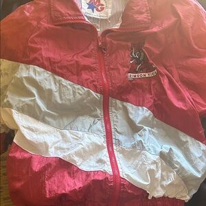 Vintage Alabama Crimson Tide Adult Small Jacket - Red and White Hong Kong